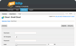 Create a New Cloud