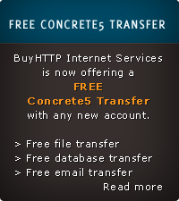 Free concrete5 Transfer