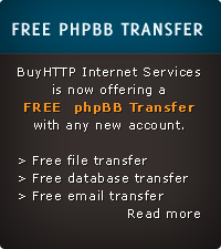 Free phpbb Transfer