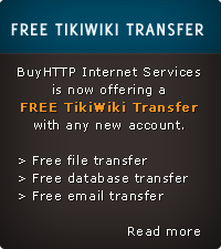 Free tikiwiki Transfer