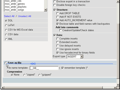 There are 2 ways to get the output. You can get it directly on your screen so you can copy it. Or you can save it to a file automatically. That is what we will do.