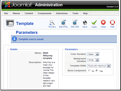 The changes have been saved. Let's go see what the frontend looks like now.