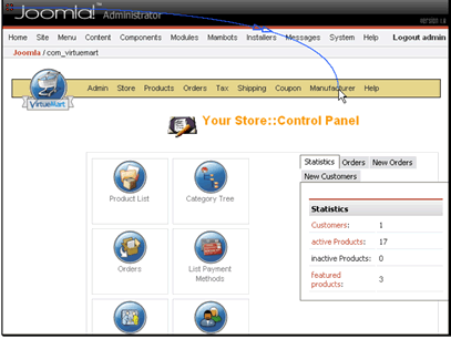 In this tutorial we will be creating a new manufacturer category