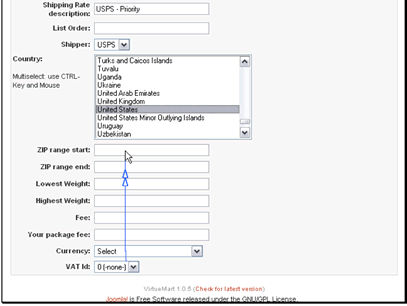 The next 4 are optional, but can help you fine tune your shipping rates