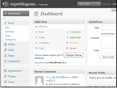 In this tutorial we will be exploring the options in the WordPress settings.