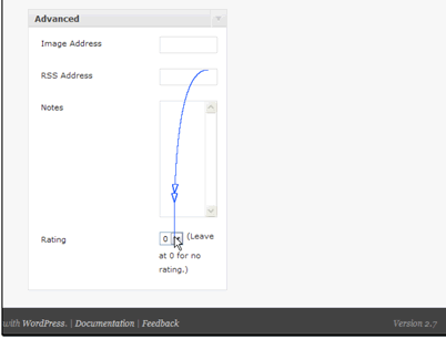 You can set a few advanced settings as well.